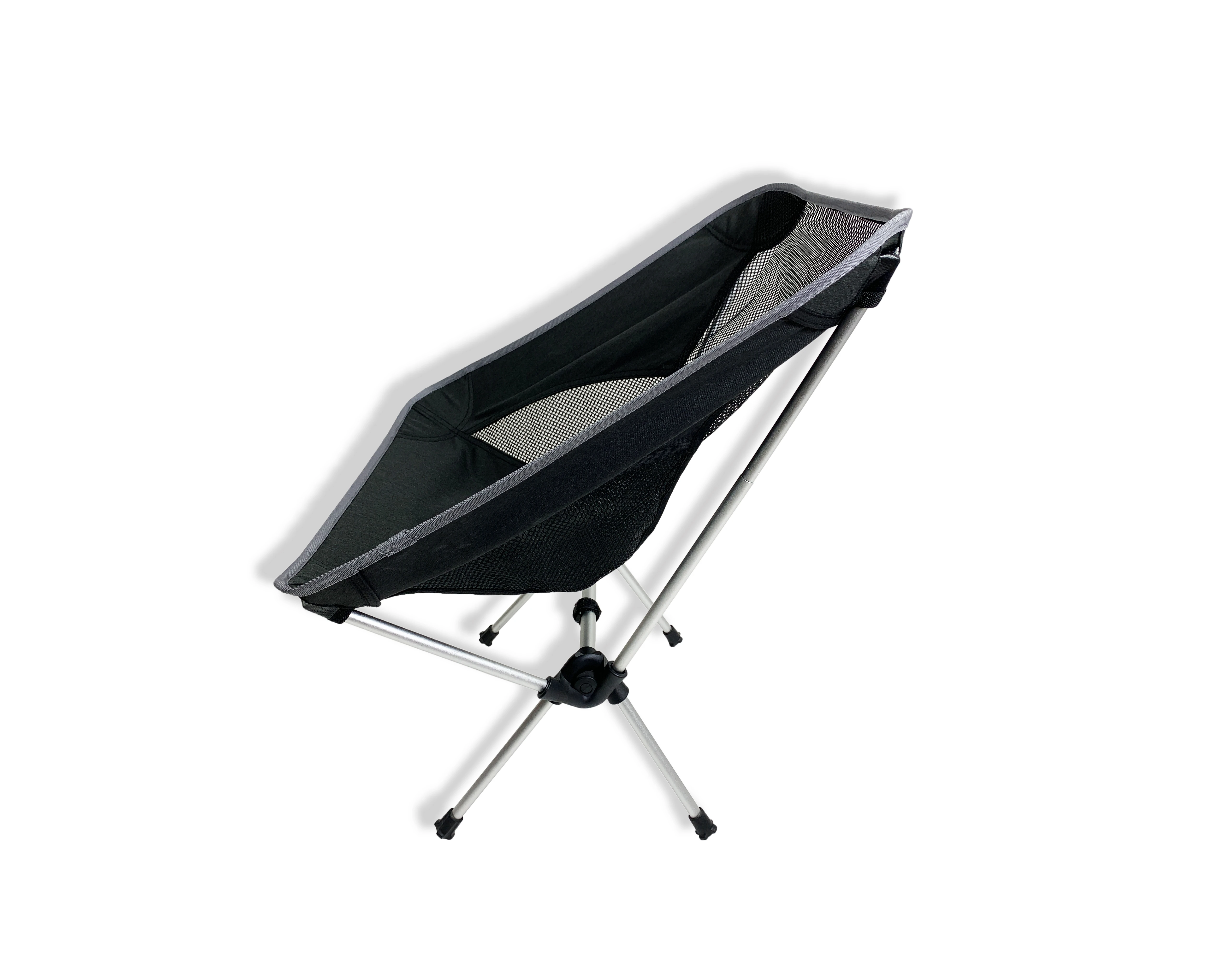 Lightweight Portable Moon Camp Chair Multifunctional Metal Fold Camp Beach Folding Chairs Hiking Camping Chair