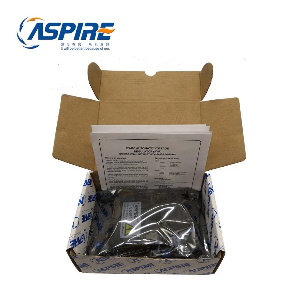 3 Phases Generator SX 460 Universal AVR SX460 For AC Brushless Generator