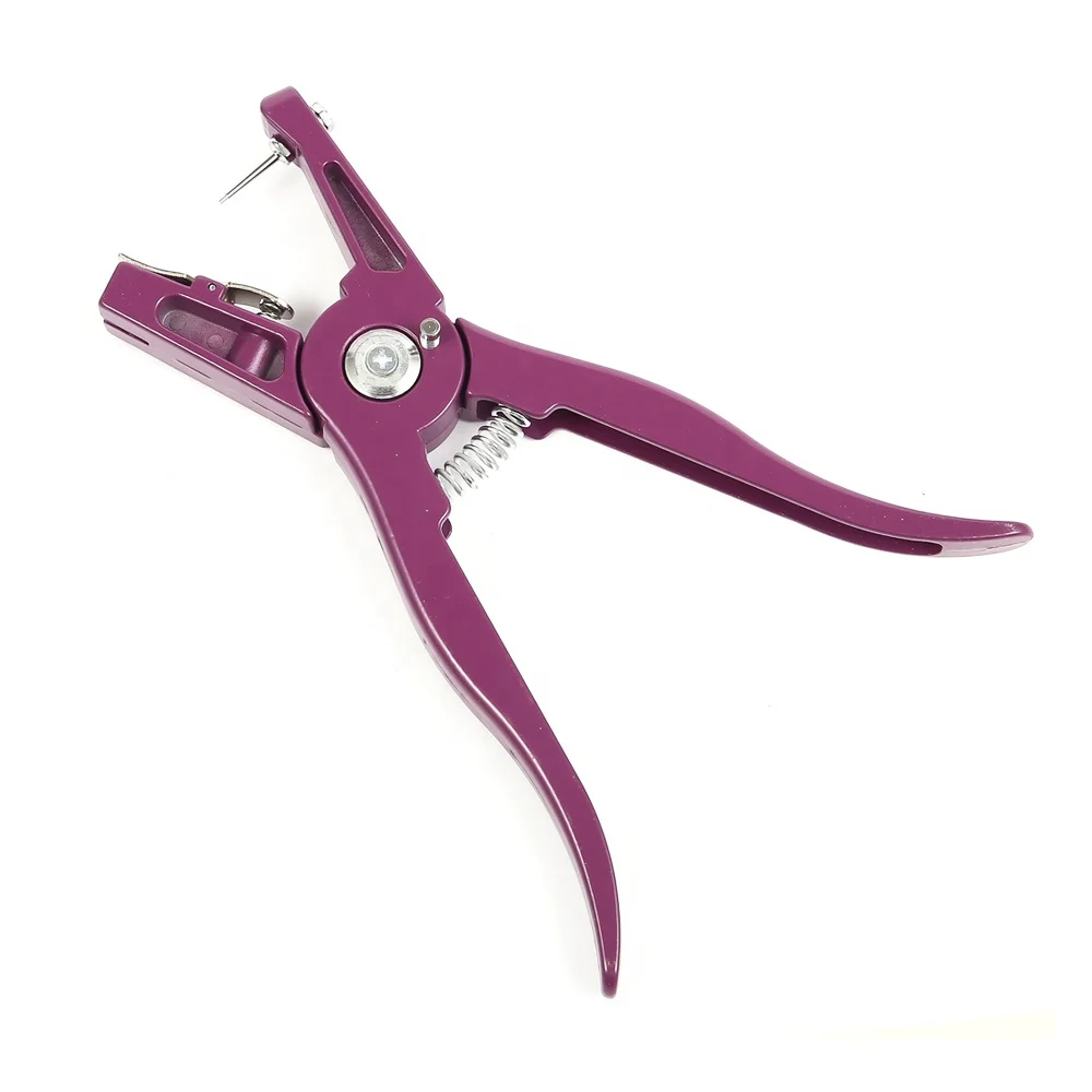 Animal Ear Tag Applicator Plier Metal Livestock Ear Tagger Pig Sheep Cattle Cow Ear Tags Pliers