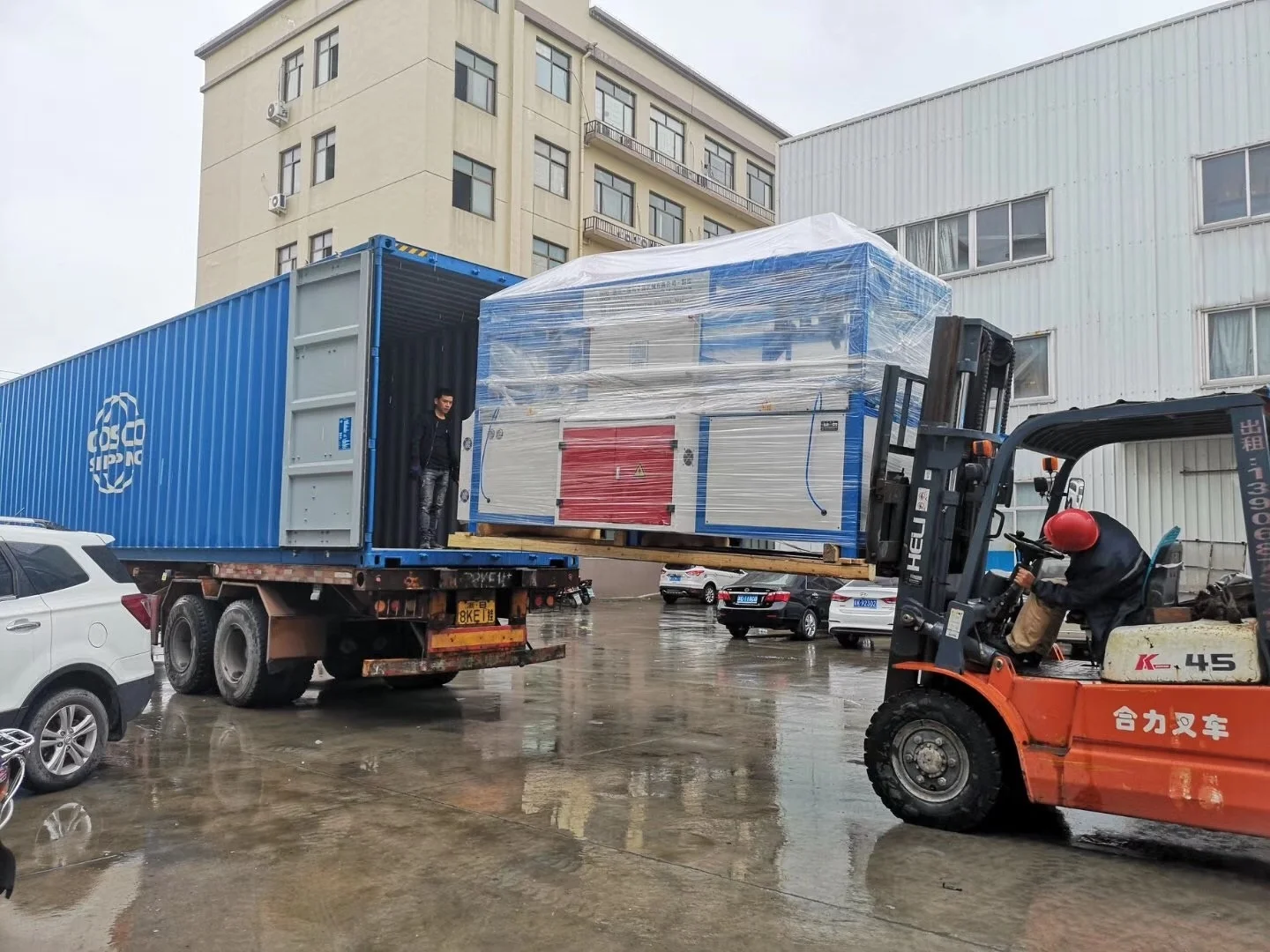 YESHINE Quality ABS PC Luggage vacuum forming machine for children suitcase