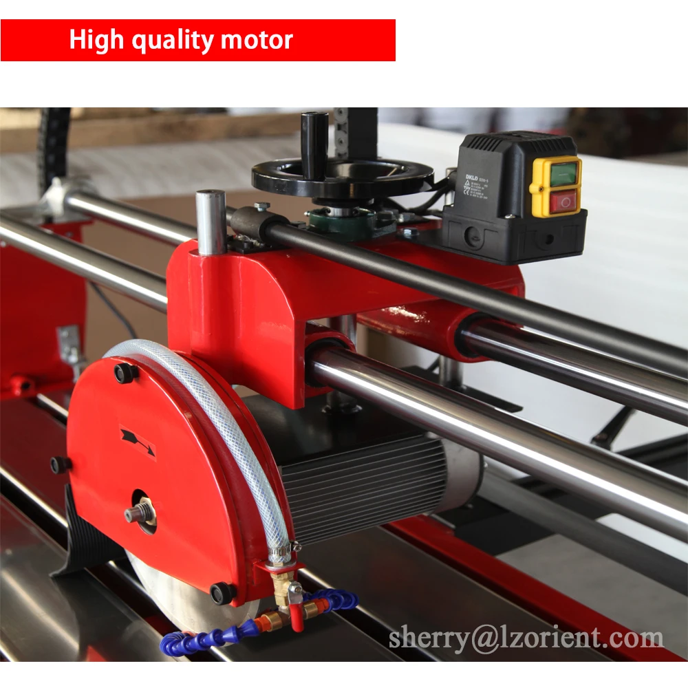 Cutting Machine 1200-2000mm Marble Granite Ceramic Tile Band Saw Stone Manual Marble 120mm Cutting Thickness (max.) 0-45 2000mm