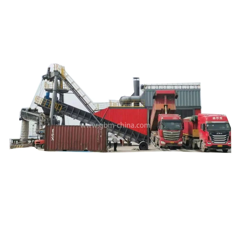 Dry bulk cargo feeder apron feeder for mobile ship loader