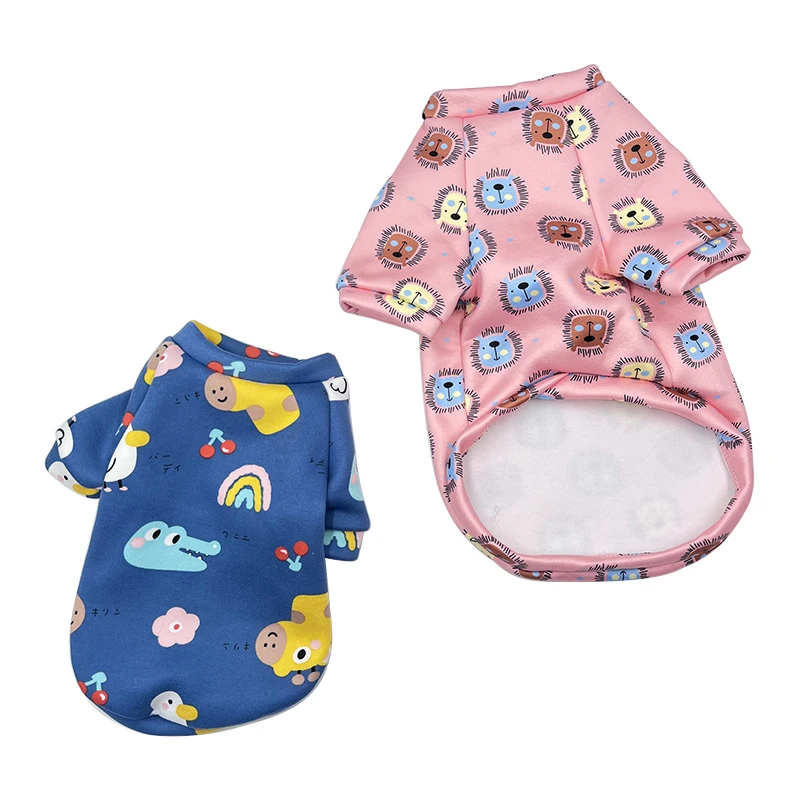 Wholesale Custom Pet Puppy Hoodie Cheap Price Pet Clothes Multi Color Comfortable Dogs Cloths