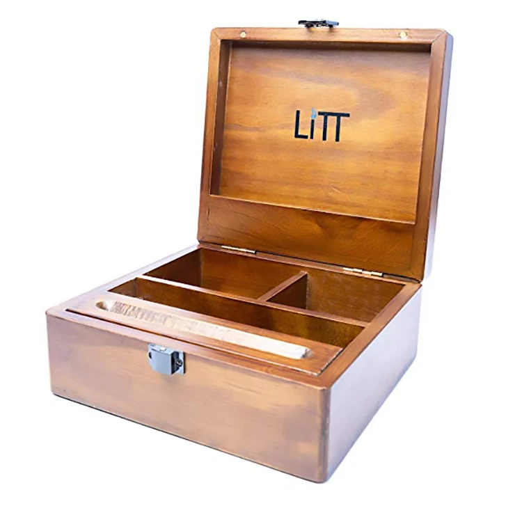 
Customizable Hot Selling Creative Pine Gift Wooden Jewelry Storage Box 