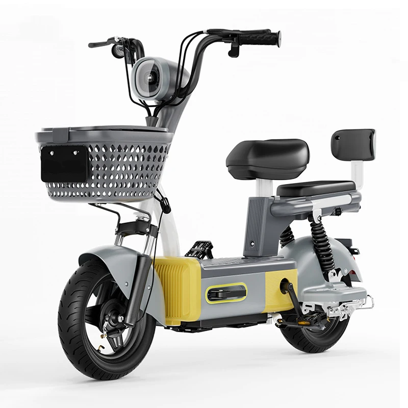 Paige Factory OEM/ODM 350w Electric Bikes Scooter With Pedal Electric Scooter Bike 14 Inch Wheel For Adults For Men And Women