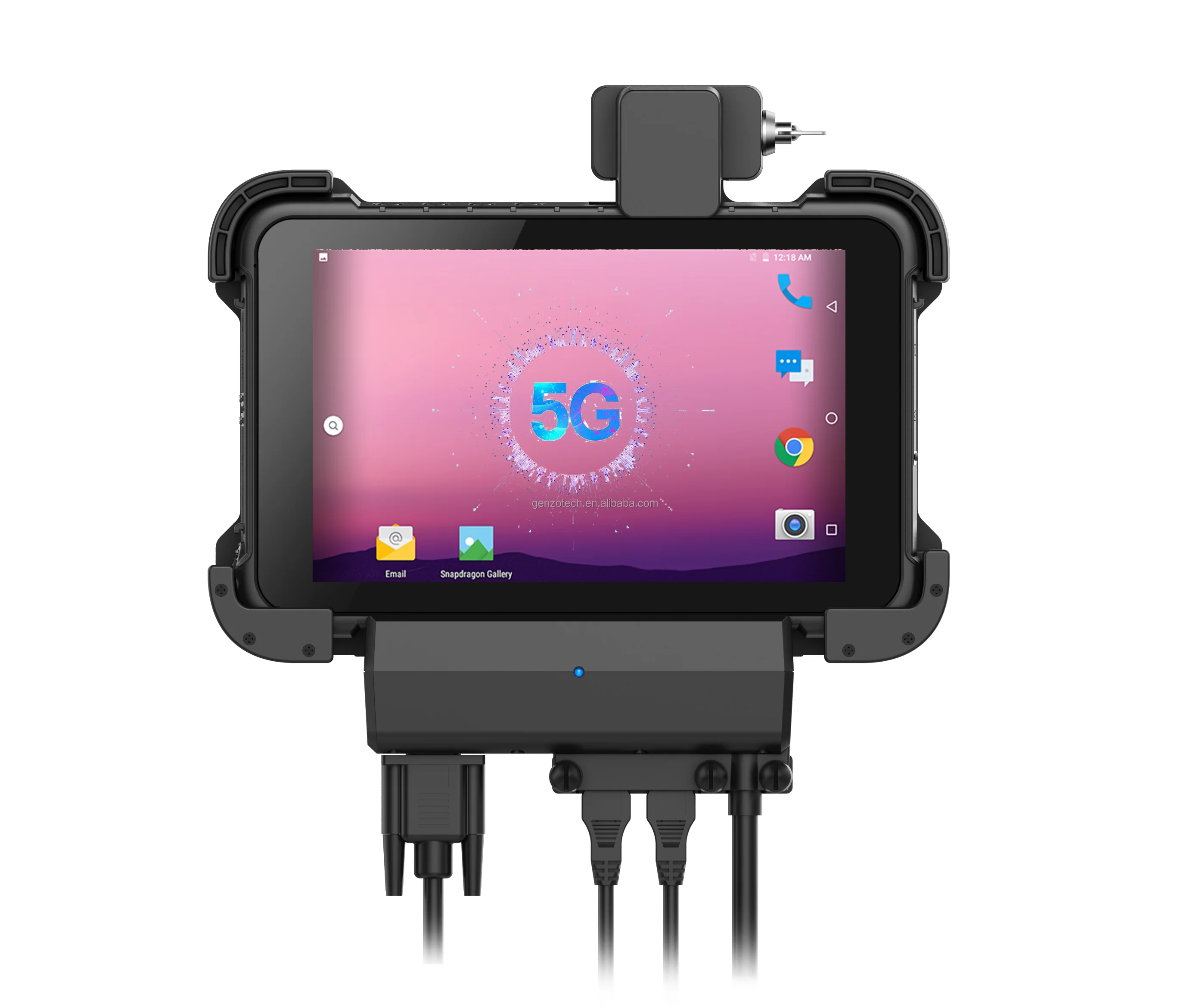 Genzo 8/10 inch gps glonass rugged tablets With GMS industrial tablet pc Android Tablet rugged