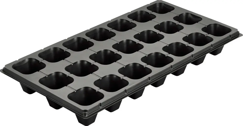 Trays Seeding And Without Holes Cell Humidity Dome 1020 Sprouting Planting Seed Tray