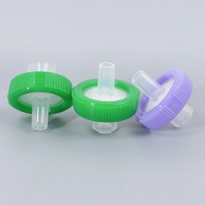 Lab Sterile PTFE Pes PVDF Nylon 0.22um 0.45um Syringe Filter