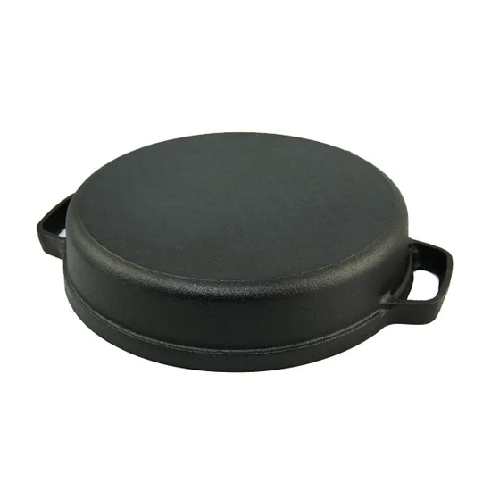 Drop Shipping Fry Pan High Quality  Non Stick Skillets Restaurant Enamel Cover Metal Plate Pot Stove Baking Pan