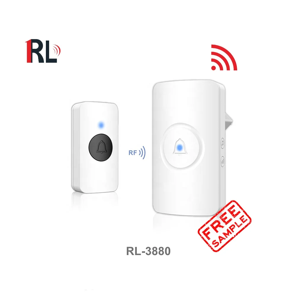 Hot selling smart home waterproof wireless wifi doorbell wireless AC ring doorbell