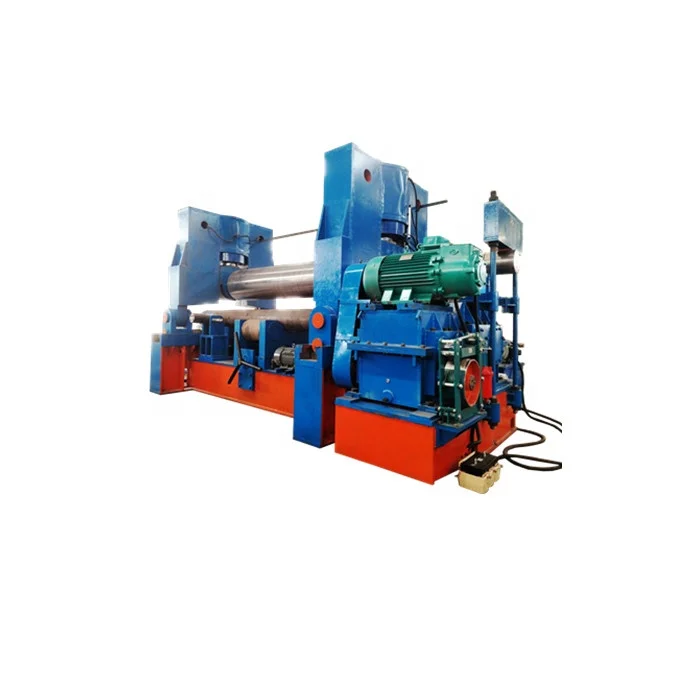 automatic W11S 60 - 3200 cnc hydraulic sheet metal 3 roll plate bending machine