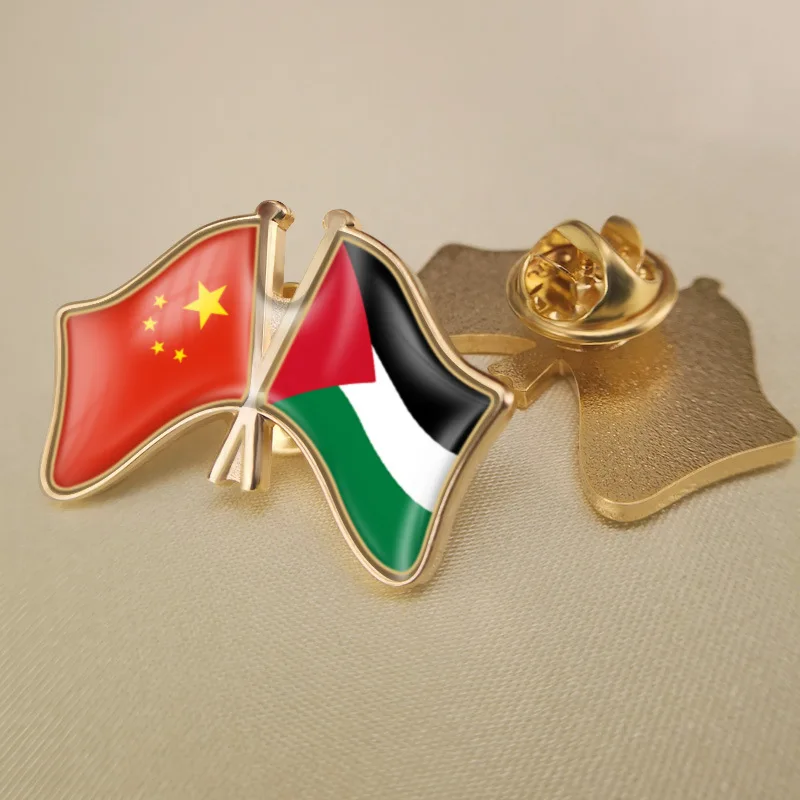 Custom Soft Hard Free Palestine And Syrian Oman Palestine Flag Pin