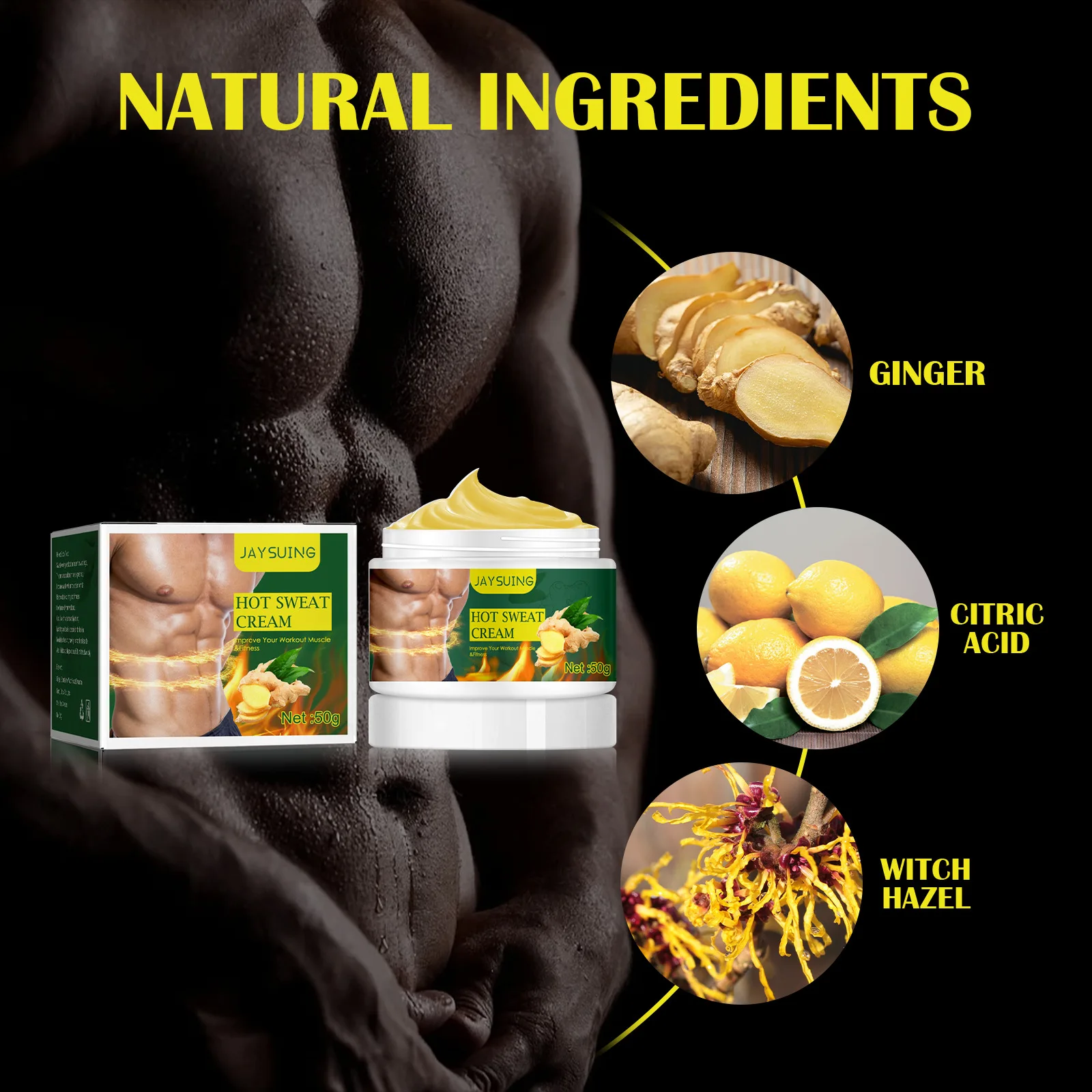 Private label Slimming Cream Beauty Magic Weight Loss Fat Burning Abdominal Muscles Belly Body Hot Sweat Cream For Men Women