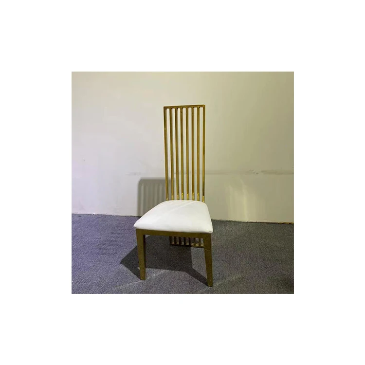 Party Event Banquet Chair Nickel Bar Stool Chair Hotel Dining Chair