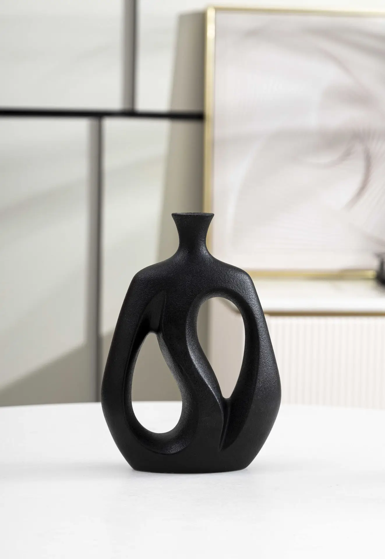 Home Decorative Living Room Table Top Flower Vases for Indoor & Outdoor Decor Unique Decorative Flower Pots Planters