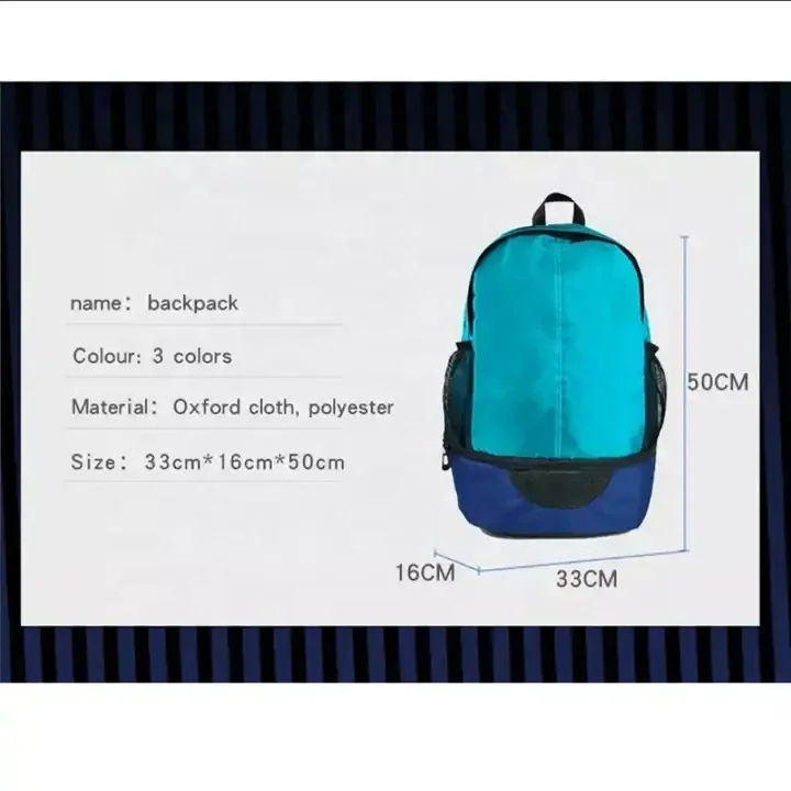 Custom LOGO sport back bag Schoolbags Travel hiking Backpack Basketball Football soccer Backpack sports bags