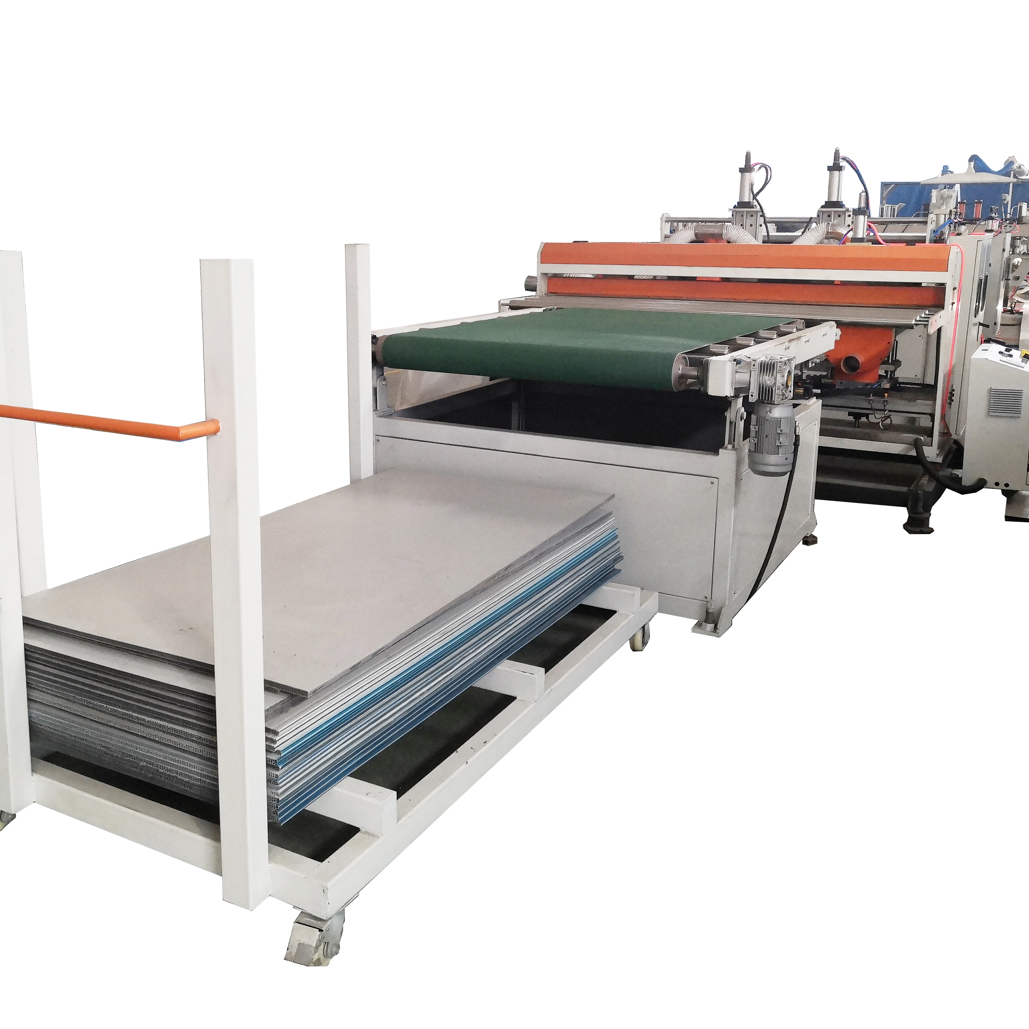 PP Plastic Hollow Construction Formwork Building Template Board Extruder Making Machine