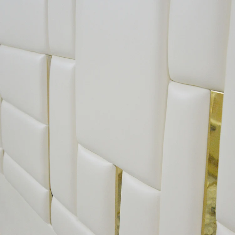 Italian modern leather size luxury bed frame room furniture