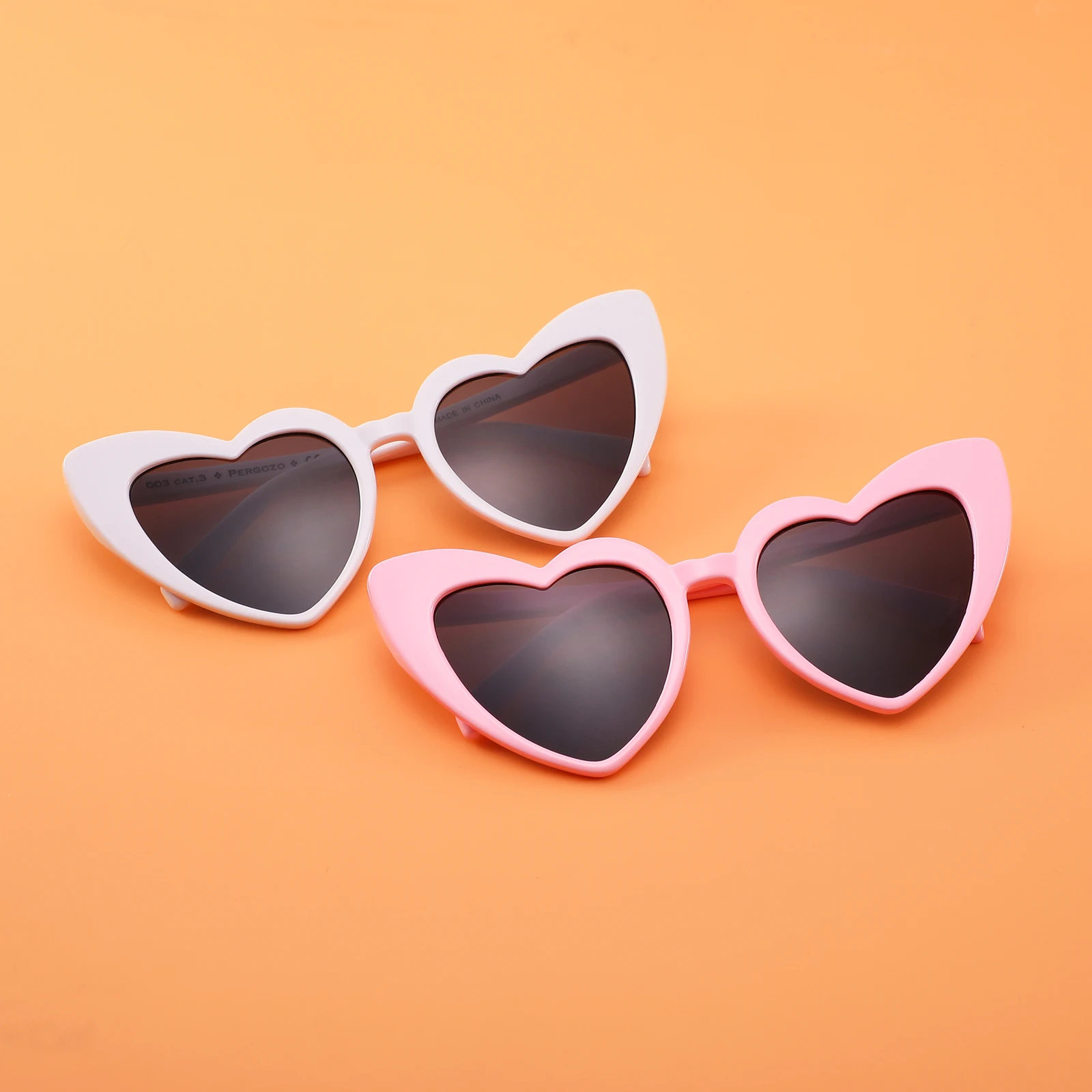 2022 Women Brand Designer Cat Eye Sun Glasses Female Retro Love Heart Shaped Glasses Ladies UV400 Protection Heart Sunglasses