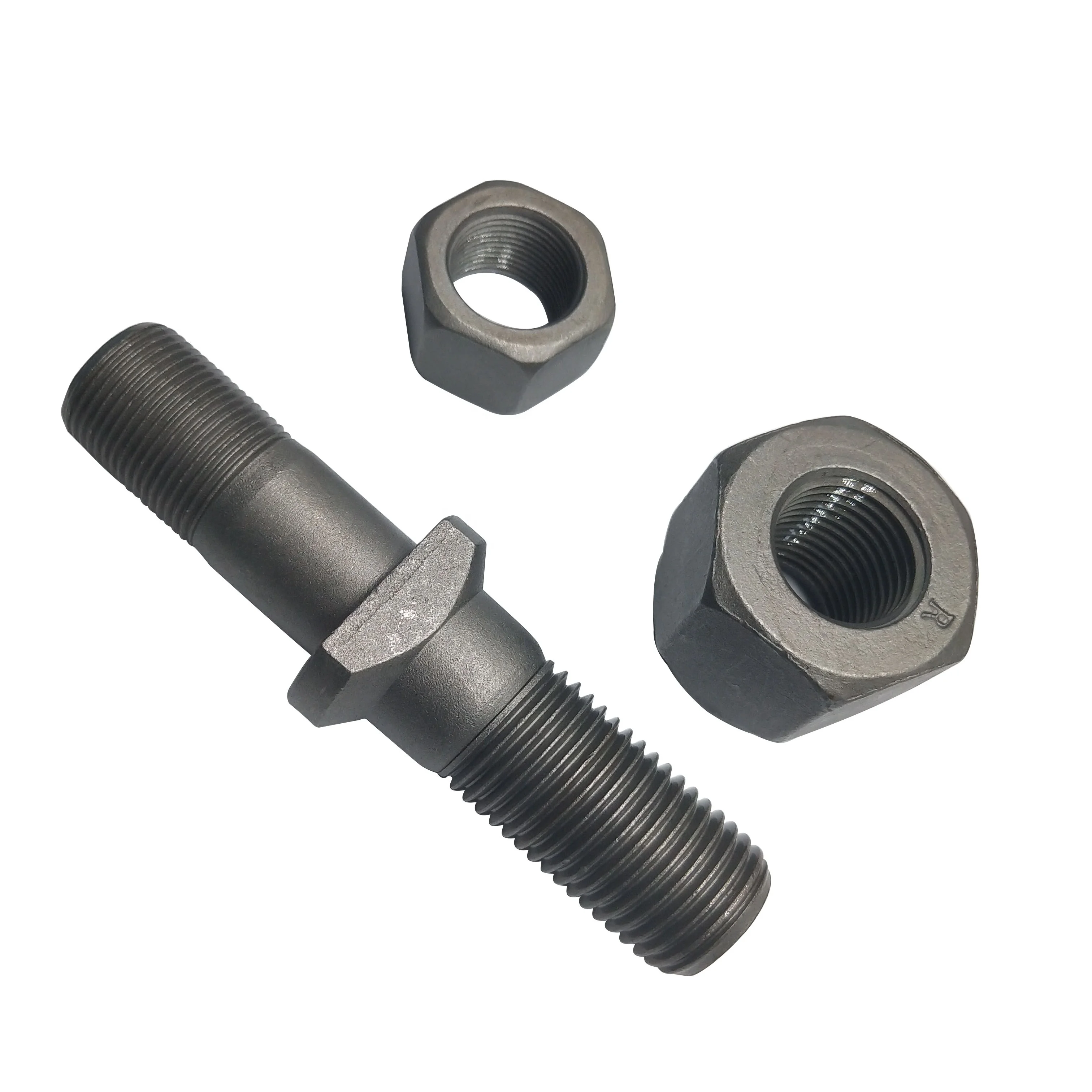 JQ Made in China High Strength Grade 10.9 Hex M20*1.5 Wheel Bolts Hub for Truck