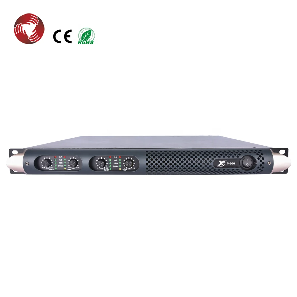 Профессиональный 1u аудио цифровой усилитель мощности M350 450W *
