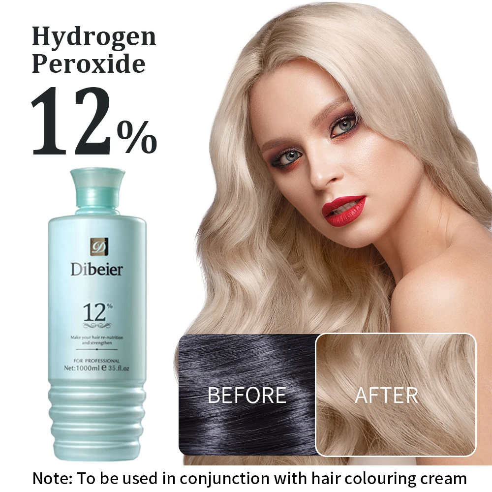 Bio Hydrogen Hair Peroxide Cream 6% 9% 12% Hair Oxidant No Ammonia Organic Developer Cream for Salon