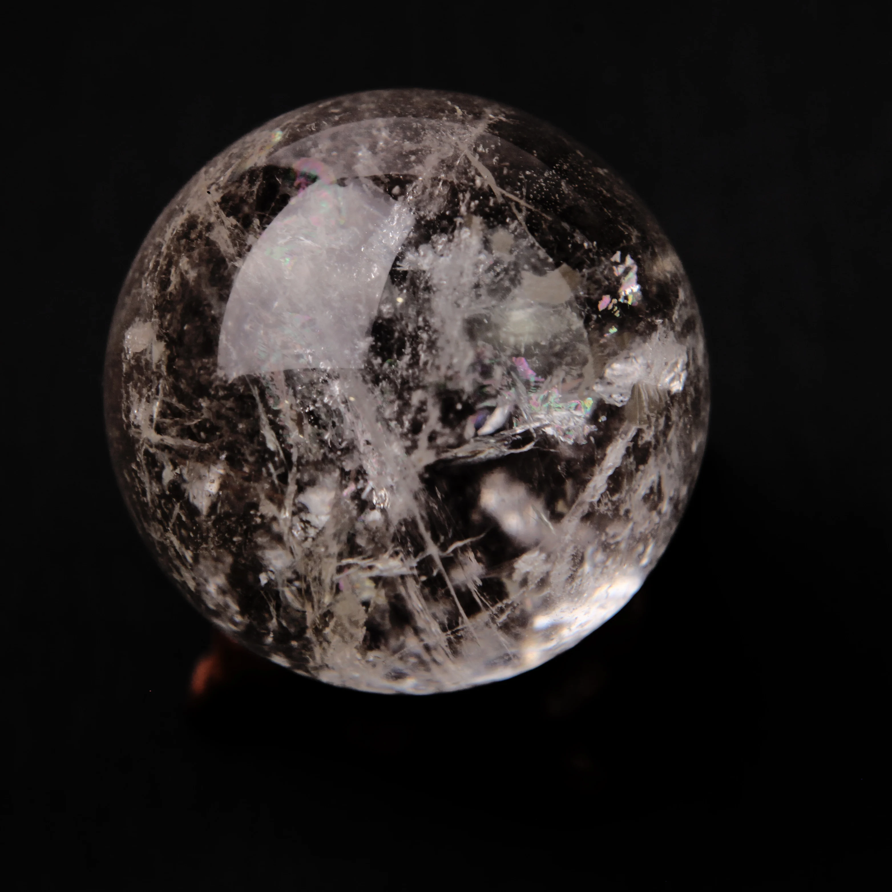 Wholesale Smelting Stone Quartz Treat Sphere Healing White Crystal Balls