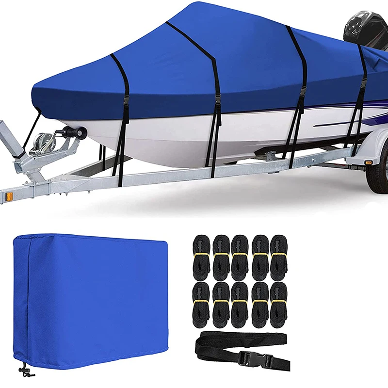 Custom Inflatable/jon/plastic boat cover, Waterproof Full Size Boat Cover