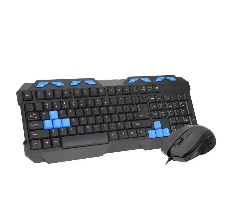 Hot Selling Gaming Gaming Keyboard and Mouse USB Wired Keyboard Mouse Set for Laptop Computer Gaming and Work