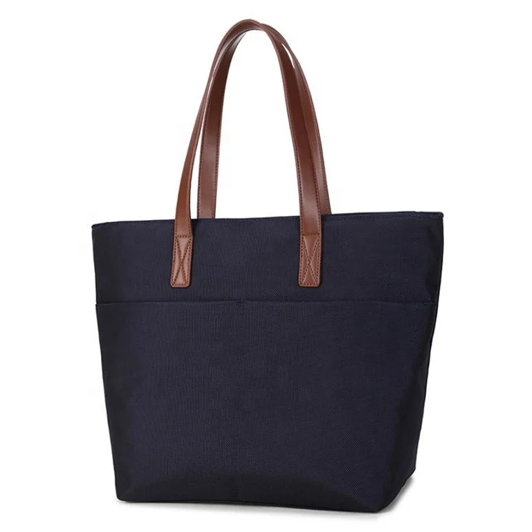 Ladies Waterproof Big Nylon Work Laptop Tote Bag Travel Shoulder Beach Bags