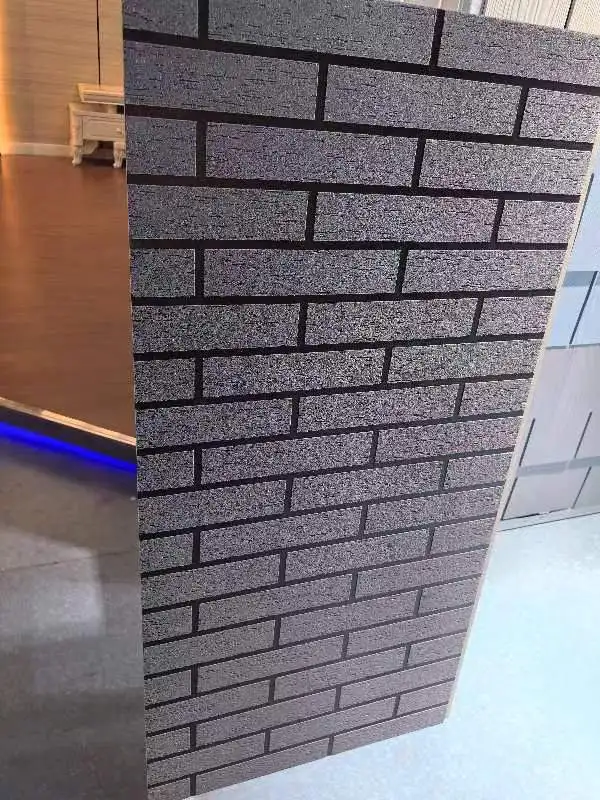 New waterproof and fireproof outdoor building decoration brick fiber cement board