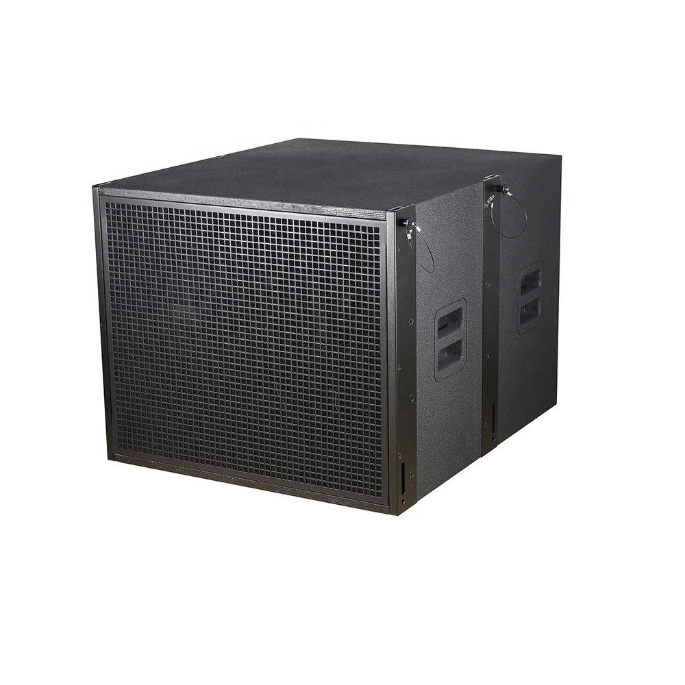 Active speaker 15 inch sound box line array entertainment system professional audio sub bass powered subwoofer for dance floor