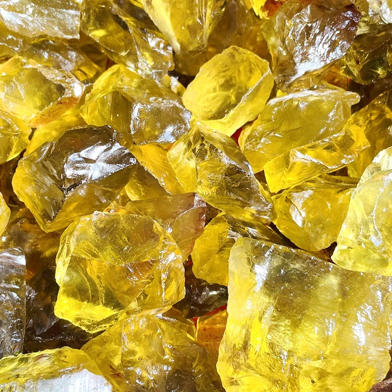 High Quality Brazil Citrine Crystal Gemstone Raw Clear Citrine Rough Tumbled Stone