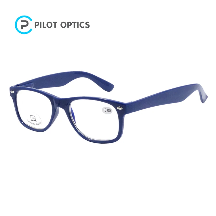 Pilot optics top sale custom logo light weight elegant with eye grades cheap fancy fashion ce certified makeup reading glasses