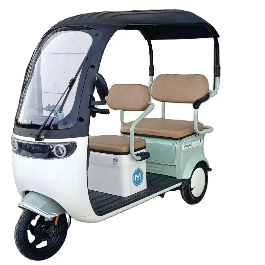 CHENLU Triciclo Con Capannone Bel Colore Equitazione Per adulti Viaggi и Visite tuistiche Электрический трехколесный велосипед для