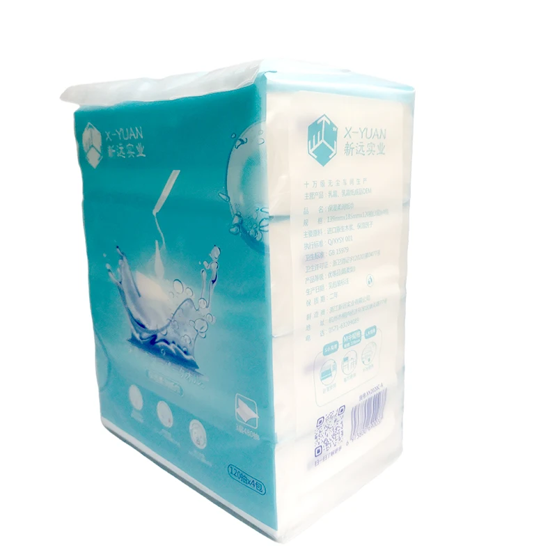 Disposable Soft Facial Tissue 3 ply Non Fragrance  Interfold Tissue