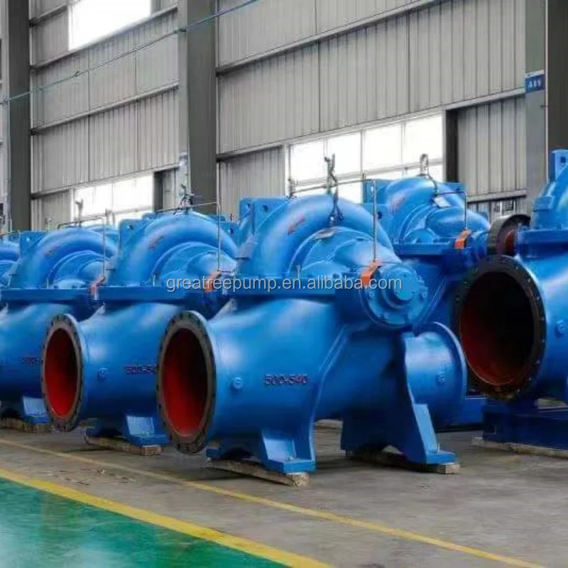 ES High Quality Capacity Head Impeller Lister Electric Axially Water Farm Horizontal Double Suction Split Pump