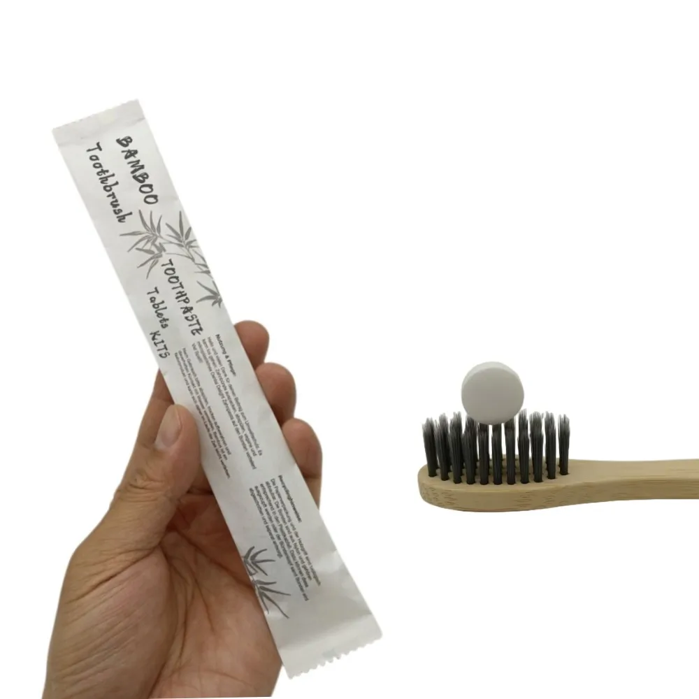 Eco Living Bite Toothy Tabs Mint Flavor Toothpaste Bits with Fluoride