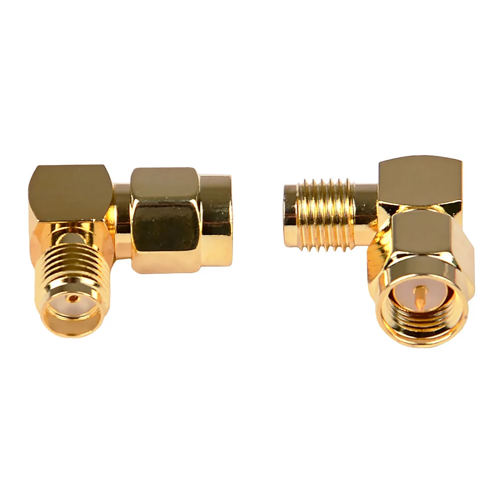 Right Angle Adapter SMA to SMA, High-Quality 90-Degree Connector for Flexible Antenna Installations in FPV Drone