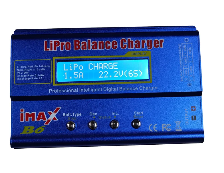 latest new design competitive price bule 12 v professional small size RC lipo battery charger