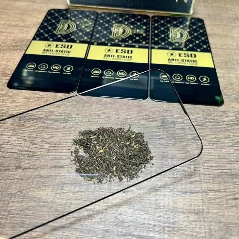 Suitable for iphoe 14 mobile phone 4Core dustproof electrostatic ESD glass protector A72 full screen A52S5G tempered film