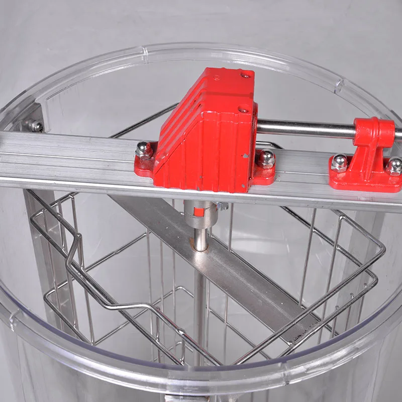 Акриловый прозрачный экстрактор меда с 2 рамами