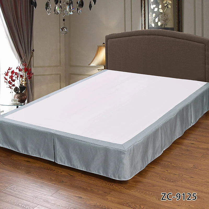 
bed skirts hotel decorative bed quilted queen fitted bed skirt,cotton cover white king size hotel quilts 