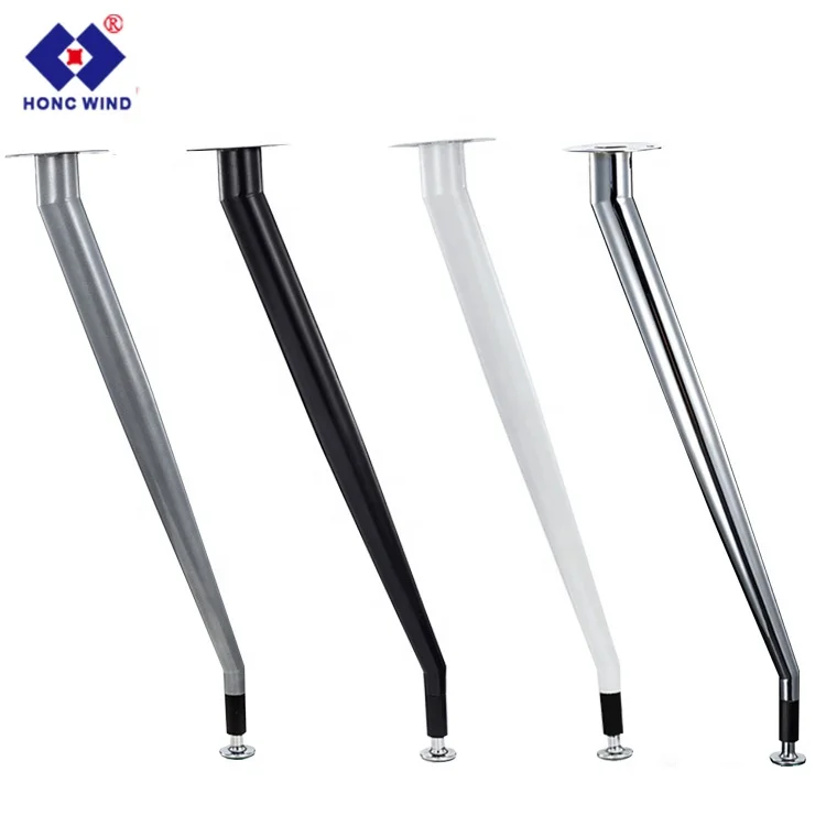 Furniture Legs Coffee Table Legs Round top Painting surface  Metal bending tapered table legs for bar sofa cabinet