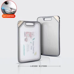 Plastic multi chopping blocks logo polyethylene chopping board smart multifunction large personalized cutting board for kitchen