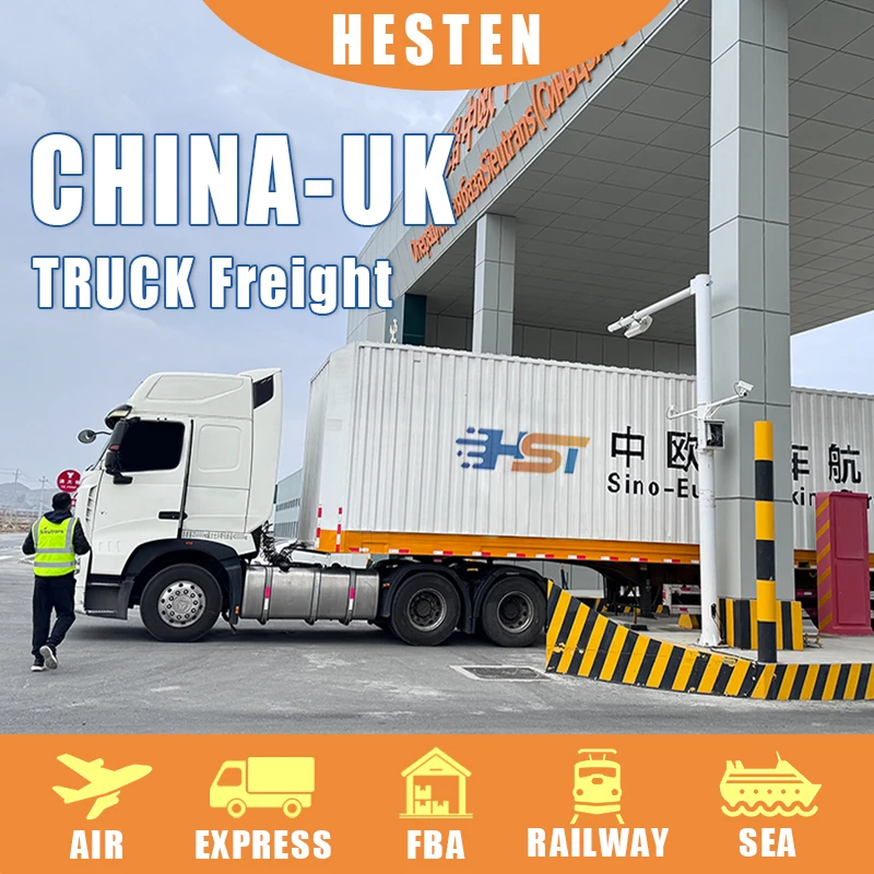 China To UK Express Freight Amazon FCL LCL DHL Fedex UPS Air Sea Transport Services Handle Customs Clearance Taxes Door To Door