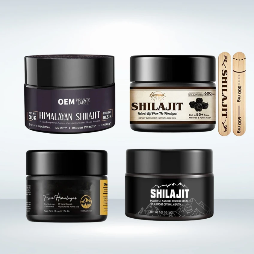 Чистая хималайская Органическая формула Shilajit для мужчин женщин Максимальная прочность с 85 + микроэлементами золотого сорта шиладжит