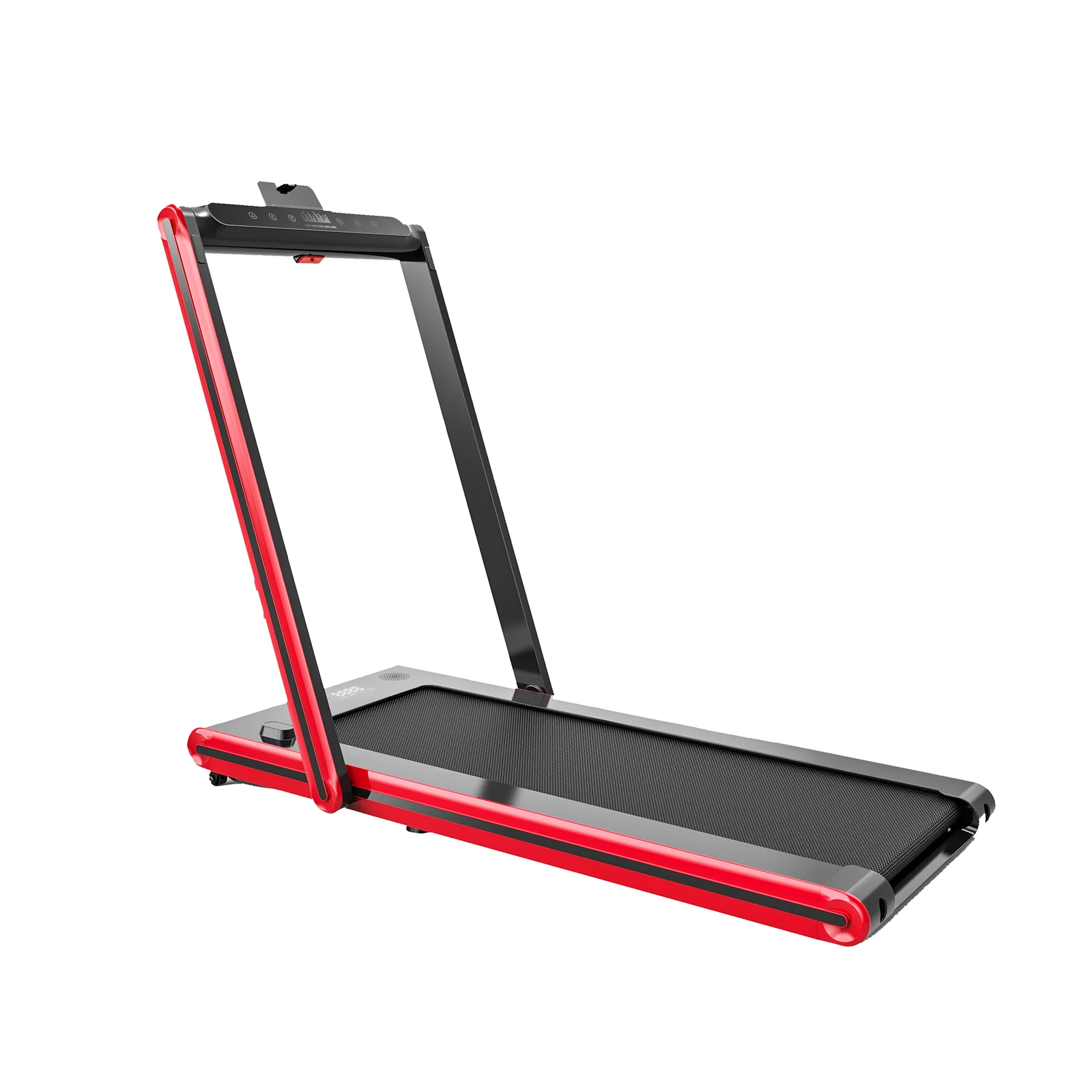 2 in 1 Compact Foldable Treadmill for Home with Wireless Speaker LED Display and Remote Control Walking Jogging Running Machine