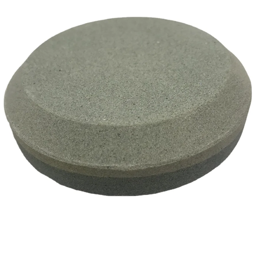 Sharper Pebble Puck/Disk - Axe/Hatchet Small Sharpening Stone- Blade & Tools Whetstone Knife Stone