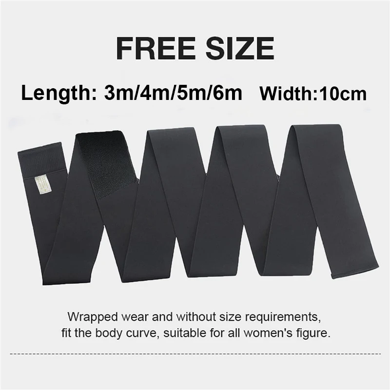 Private Label Adjustable Slimming Tummy Control Wrapping Waist Trainer Belt Stomach Body Shaper Waist Wraps For Women